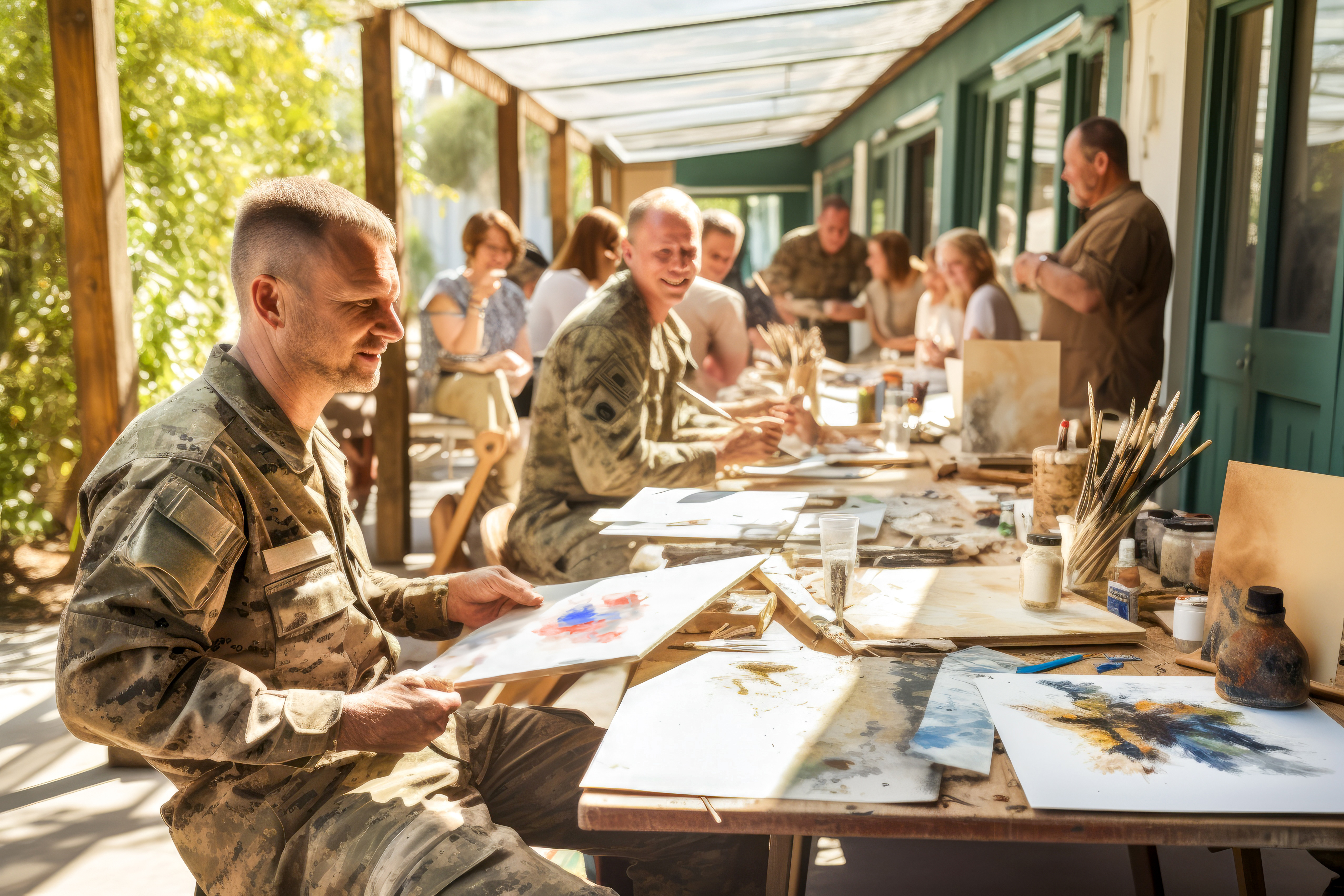 Holding Strength Gently